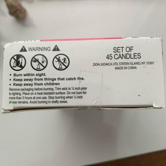 Isaac Mizrahi Hanukkah candles - Picture 6 of 6